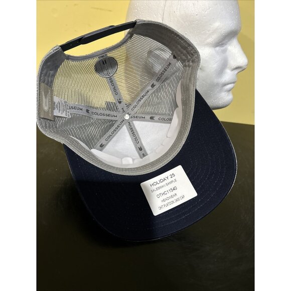 University of Michigan Wolverines Gray Camo Mesh OHT Snapback Hat Cap - Picture 9 of 10